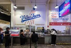 Counter area at Villas Tacos
